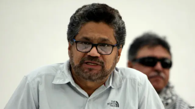 Iván Márquez, negociador de las FARC en La Habana