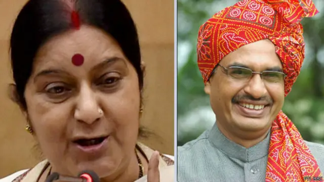 सुषमा स्वराज और शिवराज सिंह