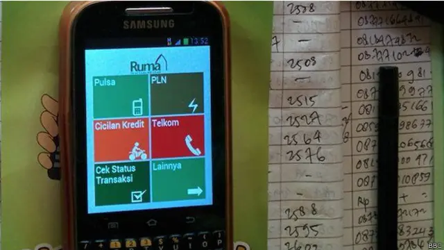 Layanan Ruma bisa diakses lewat aplikasi ponsel