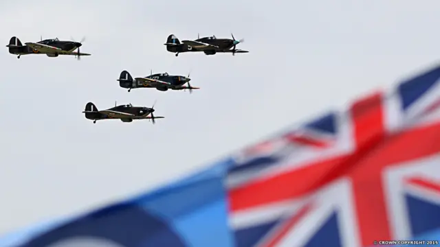 Памятная акция в честь годовщины битвы за Британию