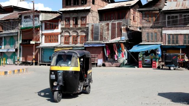 斯利那加的街道(圖片來源: Athanasios Gioumpasis/Getty)