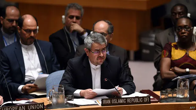 伊朗在聯合國的代表駁斥說美國對伊朗的指責,但承諾伊朗肯定會完全遵守規定的義務