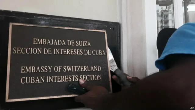 Embajada de Cuba en Estados Unidos.