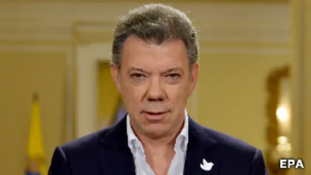 Presidente de Colombia Juan Manuel Santos