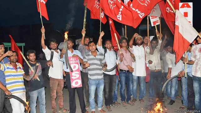 मशाल जुलूस, बिहार बंद