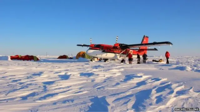 العلماء ينصبون معسكرا في منطقة جليد بحري في شمال غرينلاند