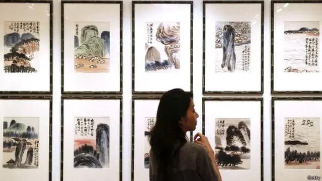 चीनी पेंटिंग प्रदर्शनी