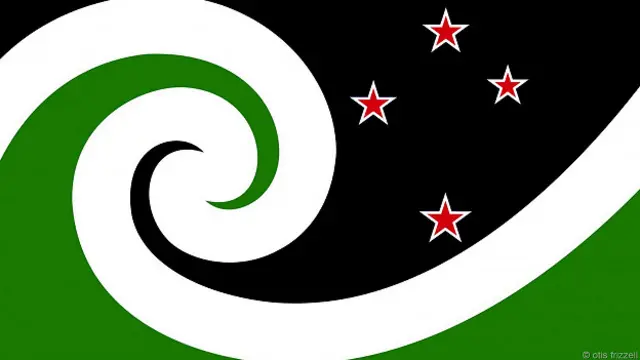 В основі дизайна Отіса Фріззеля з Окленда – фольклорні мотиви маорі та зірки Південного Хреста