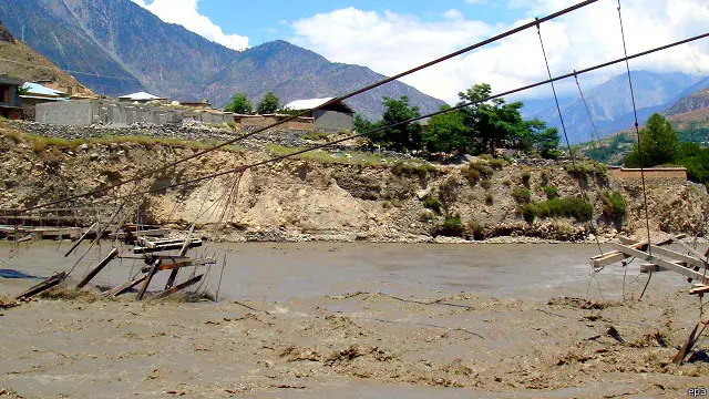 سیلاب سے سب زیادہ نقصانات اپر چترال کے علاقوں میں ہوا تھا