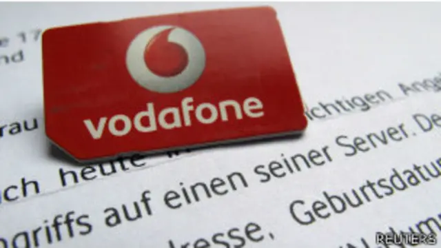 Tarjeta Sim de Vodafone