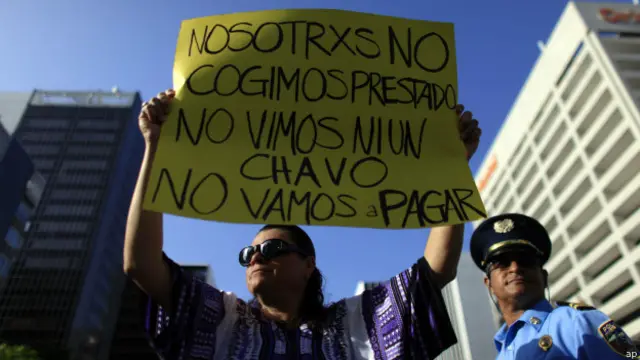Protesta en Puerto Rico