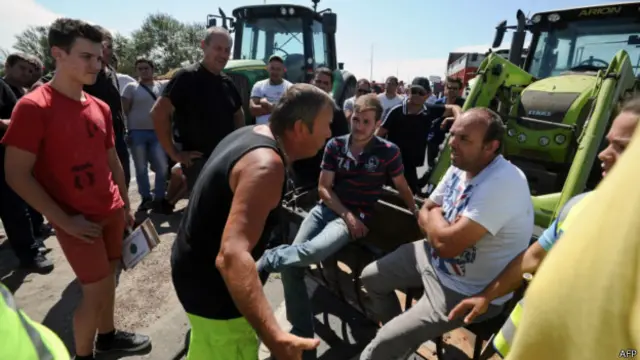 Протест фермеров