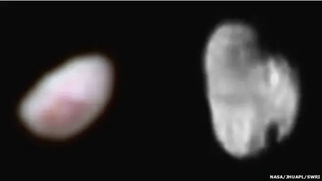 نیوہوریزونز نے پلوٹو کے پانچ میں سے دو چاند کی تصاویر بھی لی ہیں