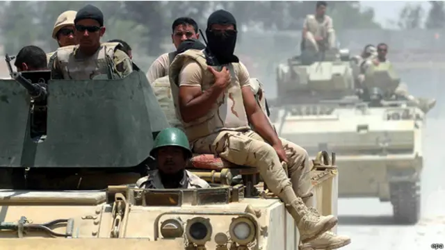 يقول الجيش المصري إن قواته قتلت اكثر من الف مسلح في سيناء