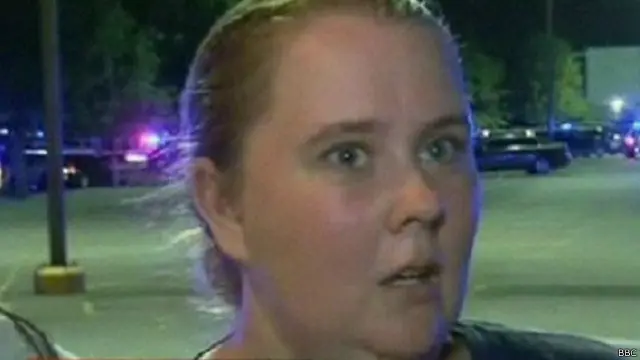 قالت شاهدة العيان كاتي دومينغ إن المسلح لم ينطق بأي كلمة أثناء إطلاق النار