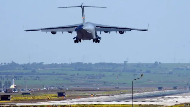 американский самолет