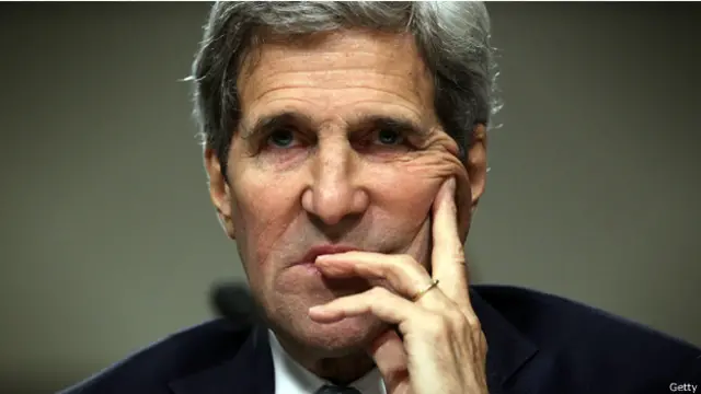 وزير الخارجية الامريكي جون كيري