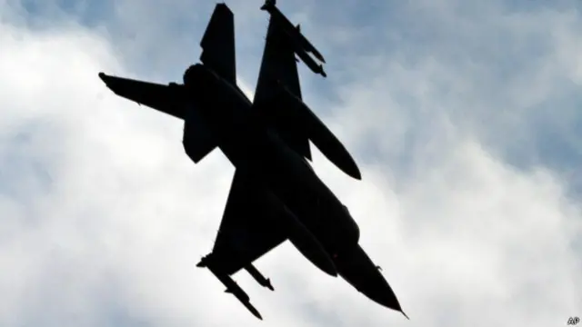 तुर्की एअर फ़ोर्स का हवाई जहाज़