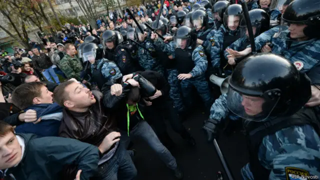 Беспорядки в Москве