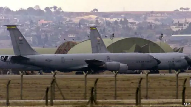 آمریکا از پایگاه هوایی اینجرلیک برای انجام عملیاتی در افغانستان و عراق استفاده کرد