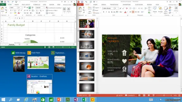 Imagen de la navegaci'on de Windows 10
