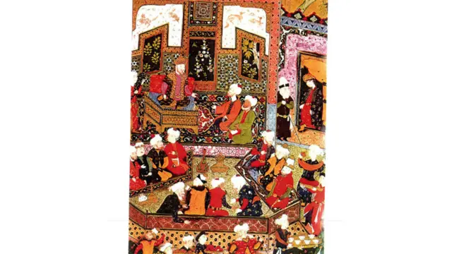 Улуғбекни тасвирлаган миниатюра