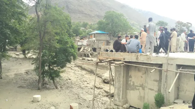 گزشتہ رات آنے والے سیلاب سے زیادہ نقصان سب ڈویژن مستوج کے علاقے مور کہو میں ہوا ہے