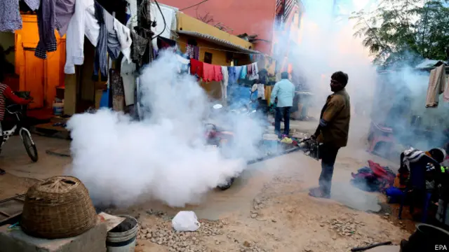 Один із видів боротьби з малярією
