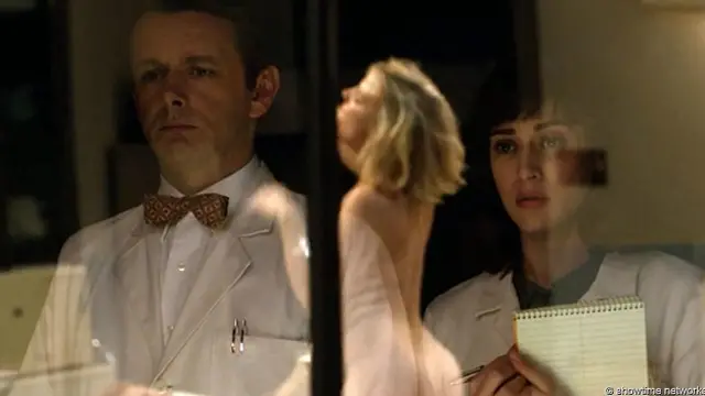 Платний кабельний канал Showtime, який транслює серіал "Майстри сексу", не має таких цензурних обмежень, як ефірне телебачення 