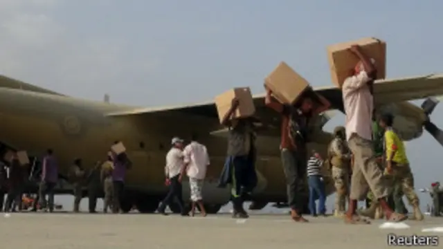 Ayuda humanitaria a yemen