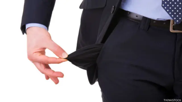 Un trabajar sin dinero en el bolsillo