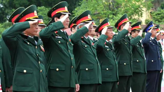 Đoàn Quân ủy Trung ương và Bộ Quốc phòng sáng 27/7 vắng mặt ông Phùng Quang Thanh (ảnh của VietnamNet)