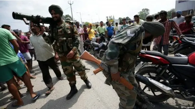 गुरदासपुर, पंजाब, चरमपंथी हमला