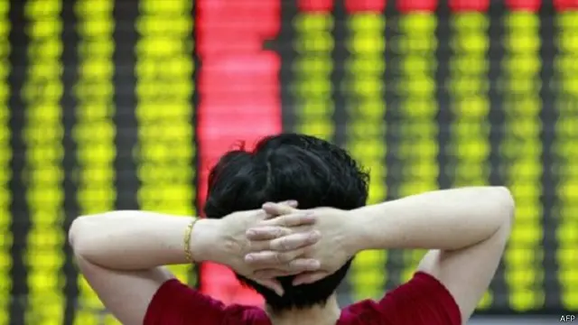 التراجع في سوق شنغهاي يمثل أكبر خسارة له منذ فبراير/ شباط عام 2007