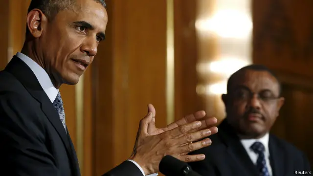 يزور أوباما أثيوبيا في إطار جولة أفريقية بدأها بموطن آبائه في كينيا.