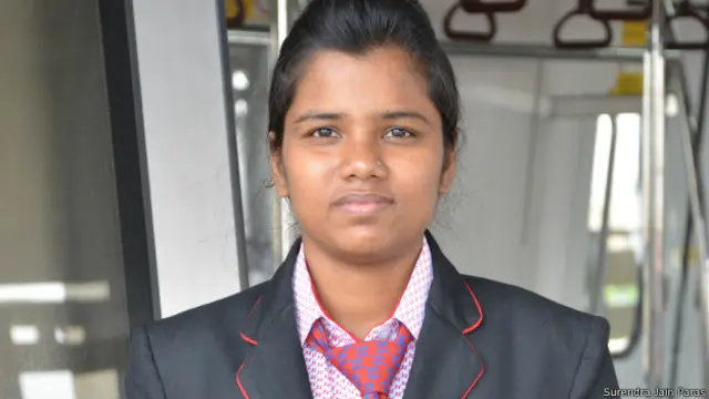 मीना सोनी, मेट्रो ड्राइवर, जयपुर, राजस्थान