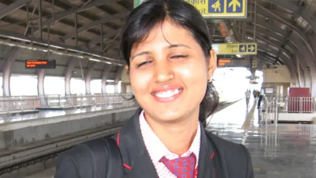 मीना सोनी, मेट्रो ड्राइवर, जयपुर, राजस्थान