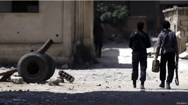 استمرت الاشتباكات في جوبر