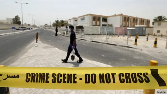 وقع الانفجار في قرية سترة