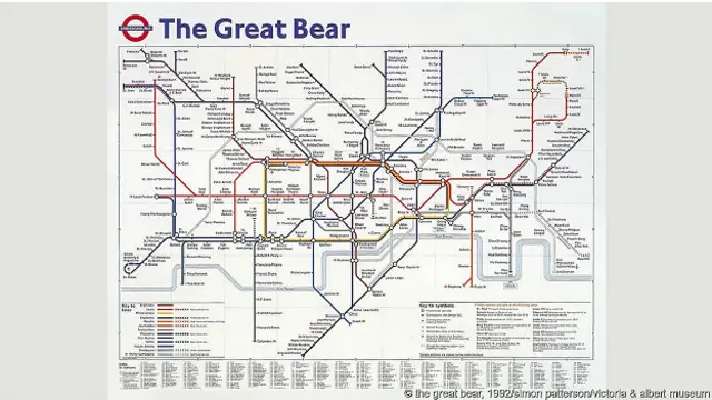 Схема метро Саймона Паттерсона "Большая Медведица"