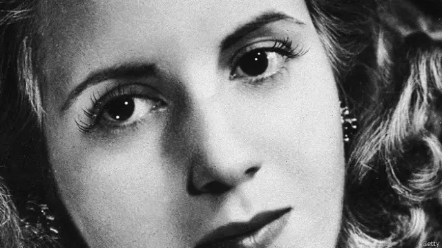 Эва Перон в 1940-х, до того, как заболела раком