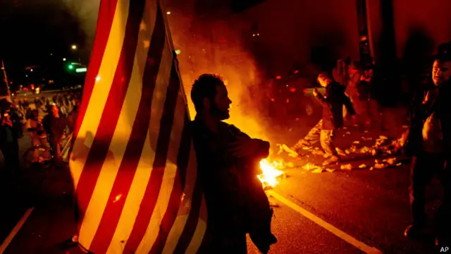Protestas en Oakland, California