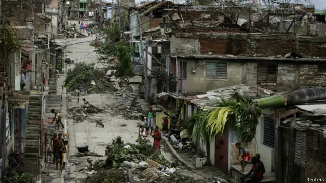 Santiago de Cuba tras el paso de Sandy