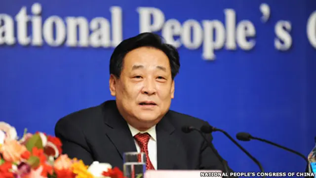 张力军在2011年中国全国两会记者会上