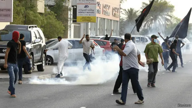 تظاهرات اعتراضی بحرین به طور پراکنده ادامه داشته است