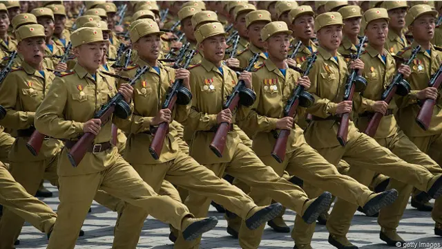 Солдаты КНДР