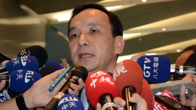 朱立伦(台湾中央社图片30/7/2015)