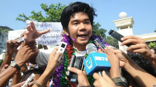 د ميانمار چارواکي وايي نژدې ۷۰۰۰ بنديان يې زندان ازاد کړي دي