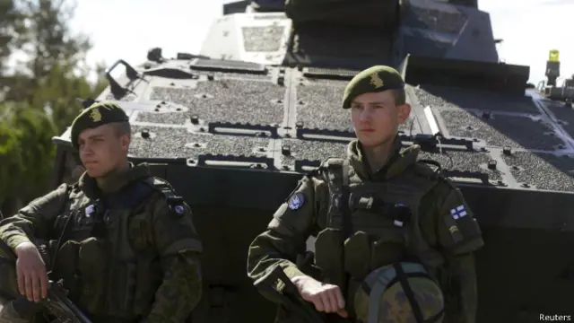 Финские военные