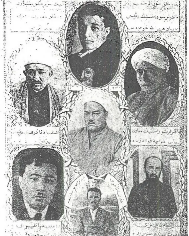 Бухоро ҳукумати нозирлари - 1923 йил